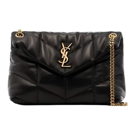 Сумка на плечо Saint Laurent Small Loulou Puffer