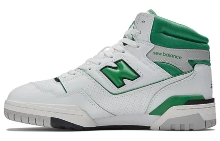 Мужские кроссовки New Balance 650R, бело-зеленые