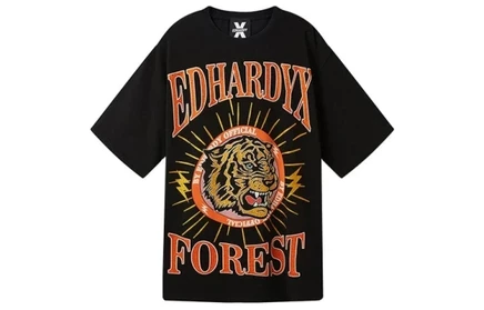 Футболка унисекс ED HARDY X, черная