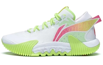 Мужские кроссовки Li-Ning Badfive 2 Low, бело-салатовые