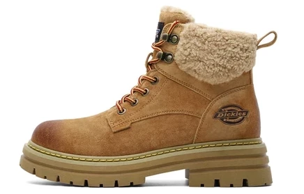 Женские утепленные ботинки Dickies, коричневые