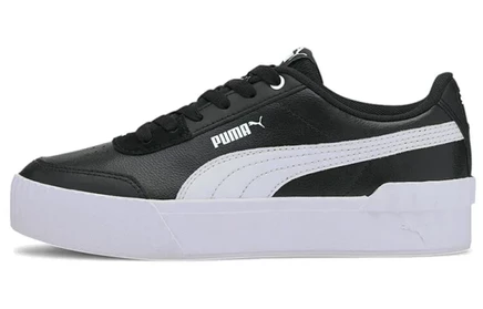 Женские кеды Puma Carina Lift, черно-белые