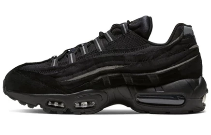 Мужские кроссовки Nike x CDG Air Max 95, чёрные