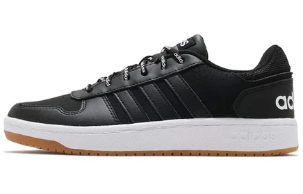 Мужские кроссовки Adidas Hoops 2.0, черно-белые