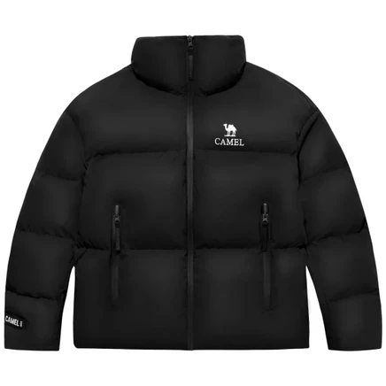 Унисекс пуховик Camel Warm Fleece Series, черный