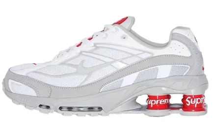 Мужские кроссовки Nike x Supreme Shox Ride 2 SP, белые