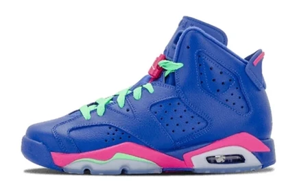 Кроссовки для девочек Jordan 6 Retro Game Royal