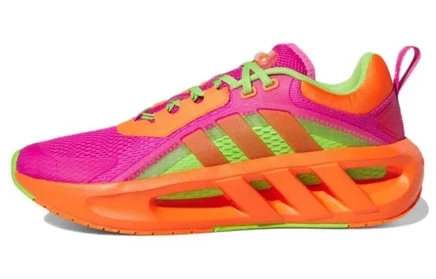 Кроссовки Adidas Climacool Ventice, фуксия и оранжевые