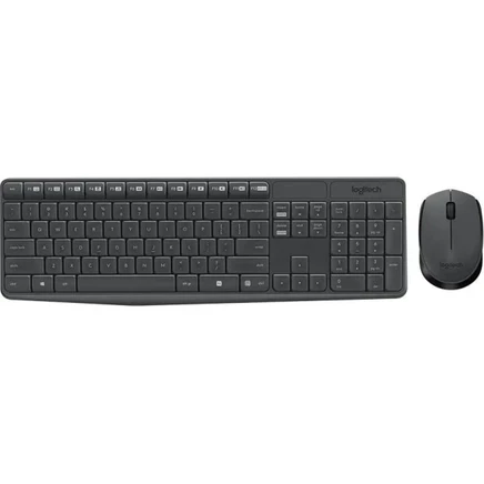 Беспроводной комплект Logitech MK235, чёрный