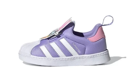 Детские кеды adidas Superstar 360 Disney, фиолетовые