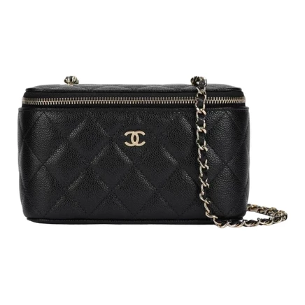 Унисекс сумка Chanel Horsebit через плечо, черная