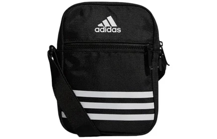 Унисекс-сумка через плечо Adidas, черная