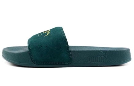 Унисекс сланцы Puma Leadcat Suede, зеленые