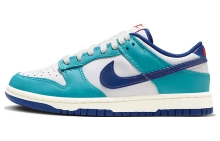 Женские кроссовки Nike Dunk Low, сине-белые