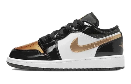 Кроссовки для девочек Jordan Air Jordan 1 Low SE, золотистые
