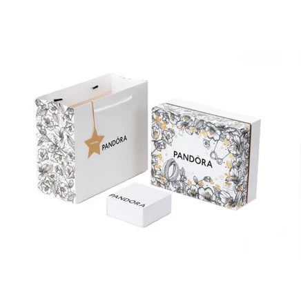 Женское кольцо Pandora из серебра 925 пробы