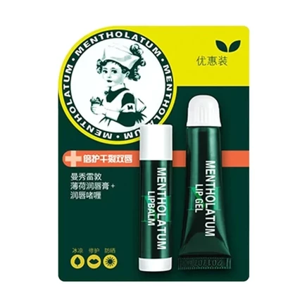 Набор бальзамов для губ Mentholatum, 3,5–8 г