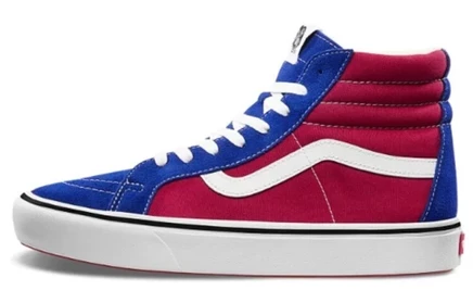 Мужские кроссовки Vans SK8-Hi ComfyCush, красно-синие