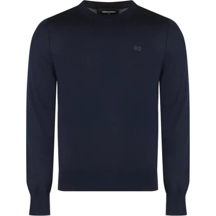 Мужской свитер Dsquared2 Crewneck, черный