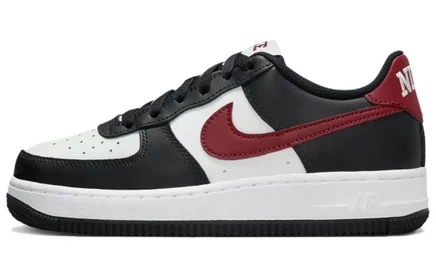 Кроссовки для девочек Nike Air Force 1 GS, черно-белые