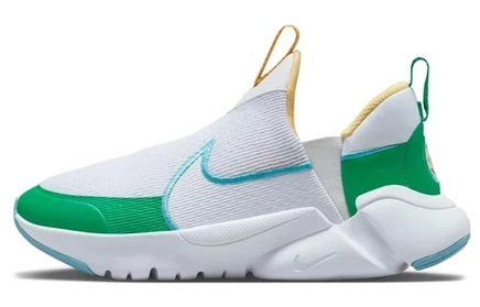 Детские кроссовки Nike Flex Plus 2, бело-зеленые