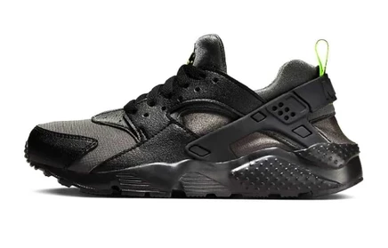Кроссовки для девочек Nike Air Huarache Run GS, серо-зеленые