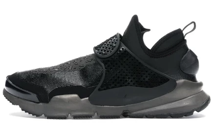 Мужские кроссовки Nike Sock Dart Mid Stone Island, чёрные