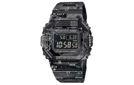 Мужские часы Casio GMW-B5000TCC-1, серые