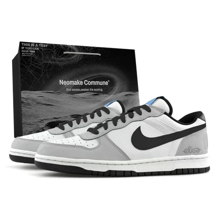 Мужские кеды Nike Big, низкие, дымчато-серые
