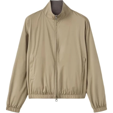 Мужская меховая куртка Loro Piana, коричневая