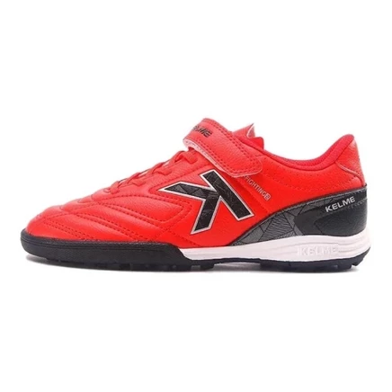 Детские футбольные кроссовки Kelme, красно-черные