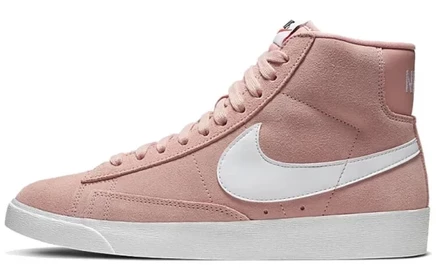 Женские кеды Nike Blazer Mid Vintage Suede, коралловые