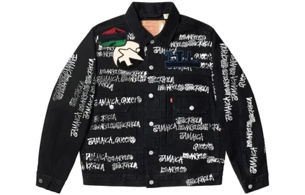 Женская джинсовая куртка Stussy Ttl, черная