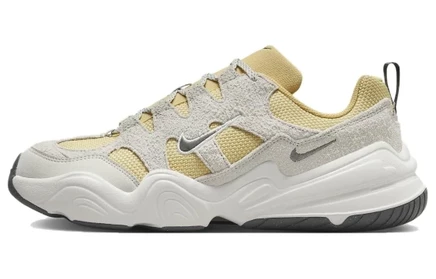Мужские кроссовки Nike Tech Hera Saturn Gold, серо-желтые