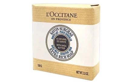 Мыло L’Occitane Shea Milk, 2×100 г