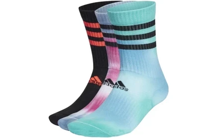 Унисекс носки Adidas Tiro, 3 пары, синие, розовые, черные