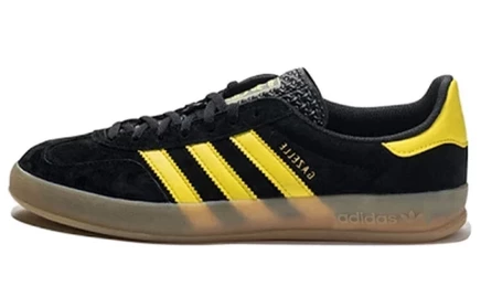 Мужские кроссовки adidas Originals Gazelle, черно-желтые