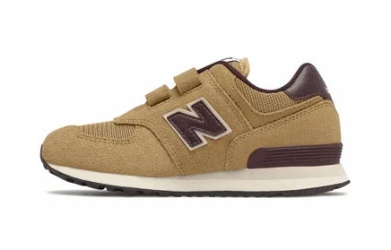 Детские кроссовки New Balance PV574BF1, коричнево-желтые