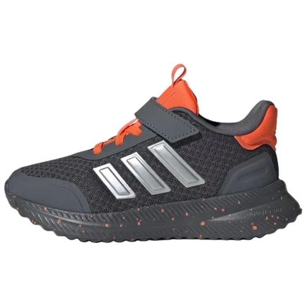 Детские кроссовки Adidas X_PLRPATH, черно-оранжевые