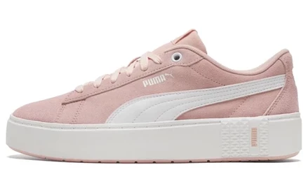 Женские кроссовки Puma Smash Platform V2, персиковые