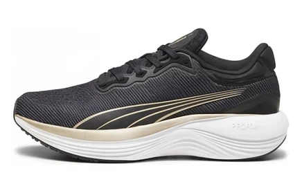 Мужские кроссовки Puma Scend Pro, черно-золотые с белым