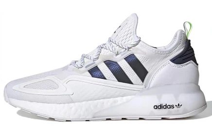 Мужские кроссовки Adidas ZX 2K Boost, бело-черные
