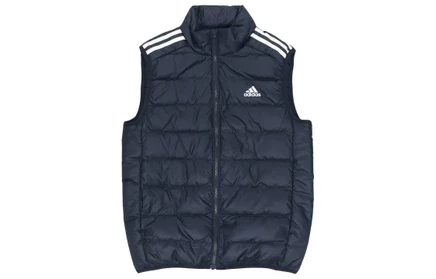 Мужской пуховый жилет Adidas, синий