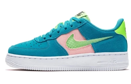 Кроссовки для девочек Nike Air Force 1 LV8 GS, голубые