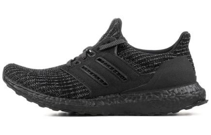 Мужские беговые кроссовки Adidas UltraBoost 4.0, чёрные