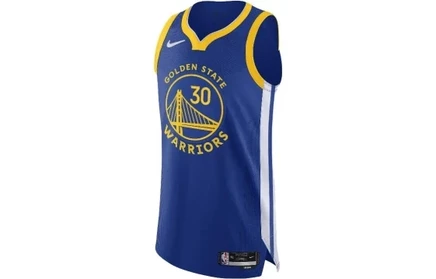Мужская баскетбольная майка Nike Curry Warriors, синяя