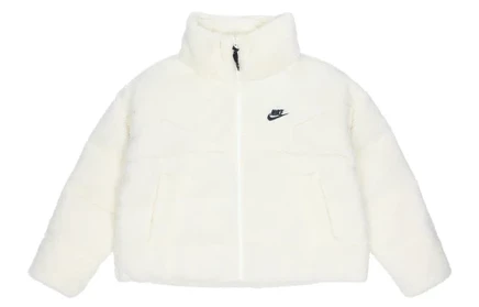 Женская пуховая куртка Nike, экрю