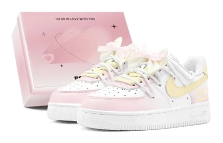 Детские кроссовки Nike Air Force 1 GS, розовые