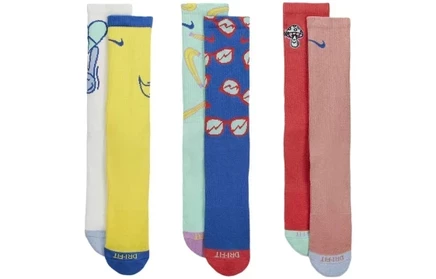 Носки Nike Everyday Cushioned Crew, 3 пары, многоцветные