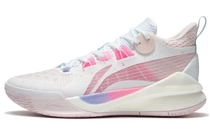 Мужские кроссовки Li-Ning Sonic 10 Team, бело-розовые